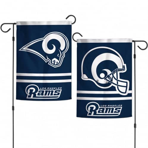Los Angeles Rams 12.5"x18" 2 Sided Garden Flag