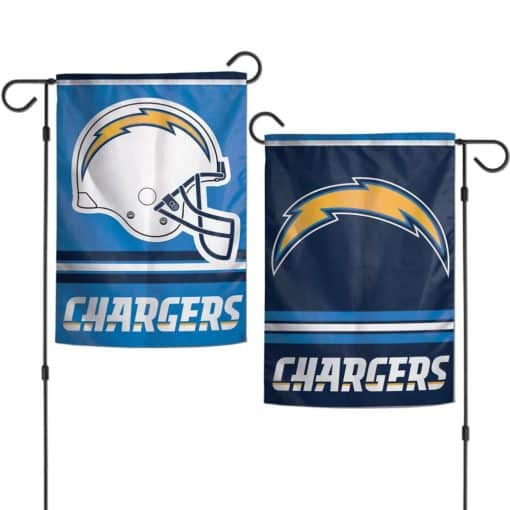 Los Angeles Chargers 12.5"x18" 2 Sided Garden Flag