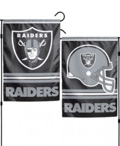 Las Vegas Raiders 12.5"x18" 2 Sided Garden Flag