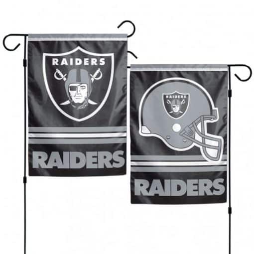 Las Vegas Raiders 12.5"x18" 2 Sided Garden Flag