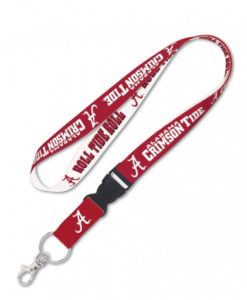 Alabama Crimson Tide Lanyard with Detachable Buckle
