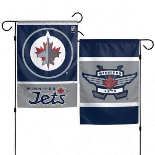 Winnipeg Jets 12.5"x18" 2 Sided Garden Flag