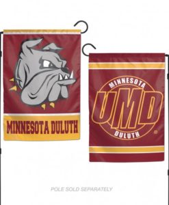 Minnesota Duluth Bulldogs 12.5"x18" 2 Sided Garden Flag