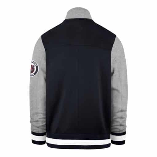 Detroit Tigers Men's 47 Brand Navy Classic Iconic Track Full Zip Jacket - Image 2