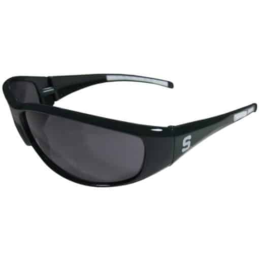 Michigan State Spartans Wrap Sunglasses