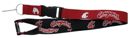 Washington State Cougars Reversible Lanyard