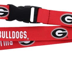 Georgia Bulldogs Lanyard Red