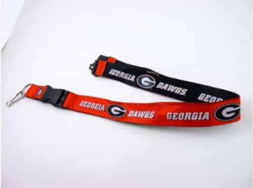 Georgia Bulldogs Reversible Lanyard