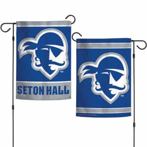 Seton Hall Pirates Garden Flag 2 sided 12.5" x 18"