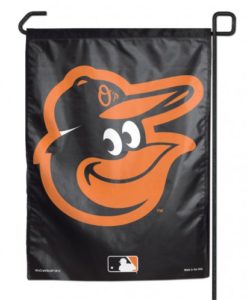 Baltimore Orioles Black 11"x15" Garden Flag