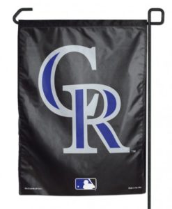 Colorado Rockies 11"x15" Garden Flag