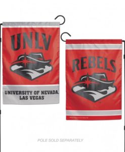 UNLV Nevada Las Vegas Rebels 12.5"x18" 2 Sided Garden Flag