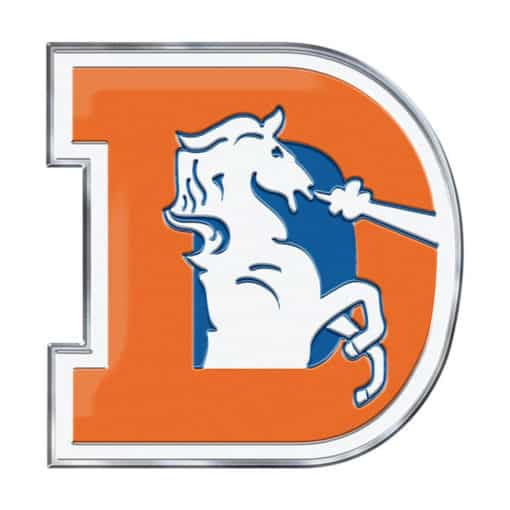 Denver Broncos Color Auto Emblem