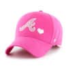 Atlanta Braves KIDS Girls 47 Brand Pink Sugar Sweet MVP Adjustable Hat