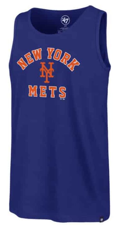 New York Mets 47 Brand Men's Blue Splitter Tank Top - Detroit Game Gear