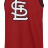 St. Louis Cardinals 47 Brand Men's Red Splitter Tank Top