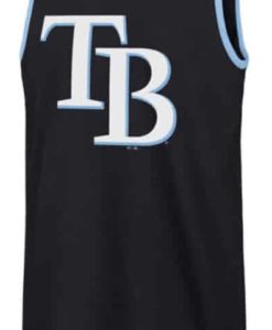 Tampa Bay Rays 47 Brand Men's Navy Splitter Tank Top