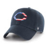 Cincinnati Reds Red White & Blue 47 Brand Navy Clean Up Adjustable Hat