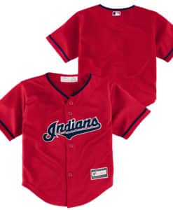Cleveland Indians Baby Red Alternate Jersey