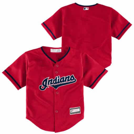 Cleveland Indians Baby Red Alternate Jersey