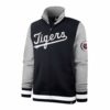 Detroit Tigers Men's 47 Brand Navy Classic Iconic Track Full Zip Jacket