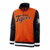 Detroit Tigers Men's 47 Brand Orange Iconic Track Full Zip Jacket