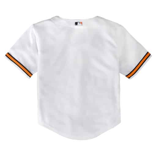 Baltimore Orioles Baby White Home Jersey - Image 2