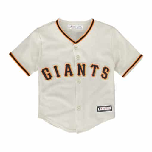 San Francisco Giants Baby Cream Home Jersey - Image 3