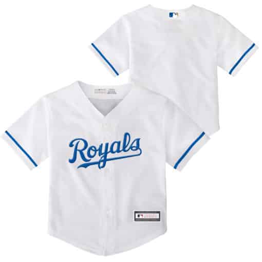 Kansas City Royals Baby White Home Jersey