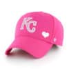 Kansas City Royals KIDS Girls 47 Brand Pink Sugar Sweet MVP Adjustable Hat