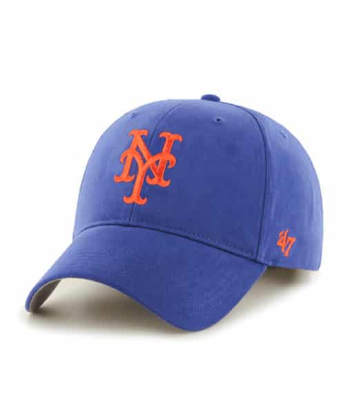 New York Mets INFANT 47 Brand Blue MVP Stretch Hat