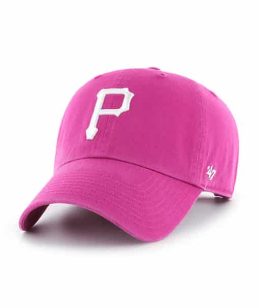 Pittsburgh Pirates Women's 47 Brand Orchid Clean Up Adjustable Hat