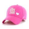 St. Louis Cardinals YOUTH Girls 47 Brand Pink Sugar Sweet MVP Adjustable Hat