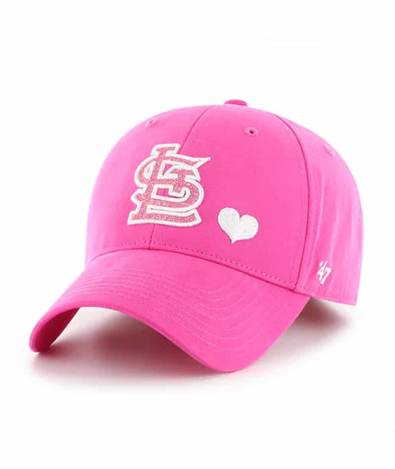Louis Cardinals YOUTH Girls 47 Brand Pink Sugar Sweet MVP