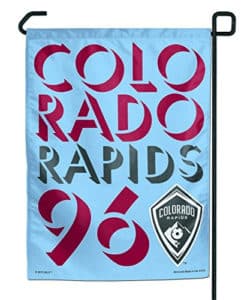 Colorado Rapids 11"x15" Garden Flag