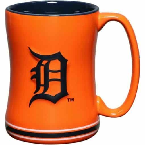 Detroit Tigers Orange 14oz Sculpted Coffee Mug