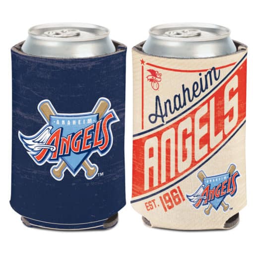 Los Angeles Angels 12 oz Navy Cooperstown Can Koozie Holder