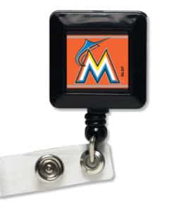 Miami Marlins Retractable Badge Holder