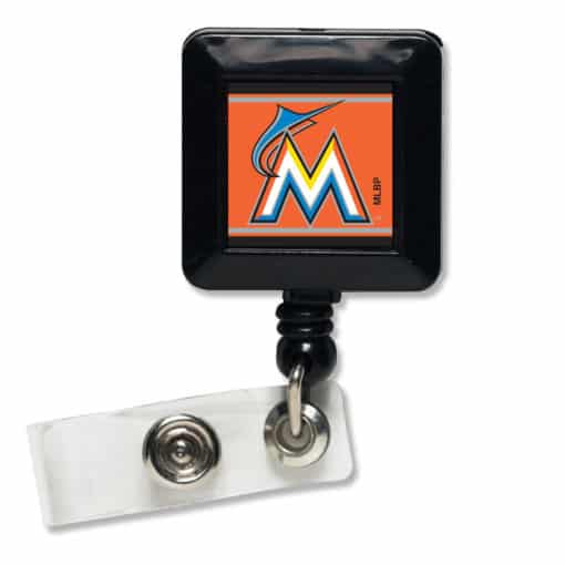 Miami Marlins Retractable Badge Holder