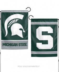 Michigan State Spartans 2 Sided 12.5″x18″ Garden Flag