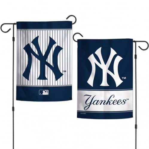 New York Yankees 12.5″x18″ 2 Sided Navy Garden Flag
