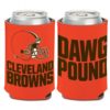 Cleveland Browns Slogan 12 oz Orange Can Koozie Holder