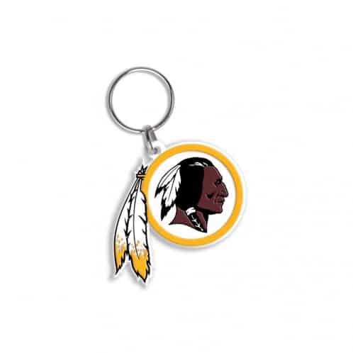 Washington Redskins Flex Keychain Key Ring