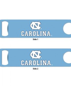 North Carolina Tar Heels Blue Metal Bottle Opener 2-Sided