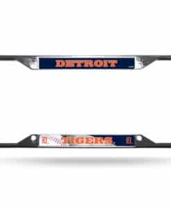 Detroit Tigers Chrome EZ View License Plate Frame