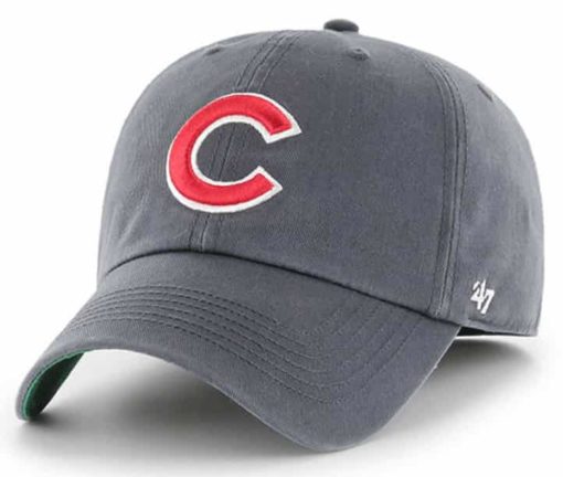 Chicago Cubs 47 Brand Vintage Navy Franchise Fitted Hat