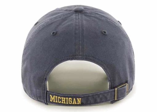 Michigan Wolverines 47 Brand Vintage Navy Scituate Clean Up Adjustable Hat - Image 2