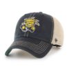 Wichita State Shockers 47 Brand Trawler Black Clean Up Mesh Snapback Hat