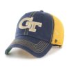 Georgia Tech Yellow Jackets 47 Brand Trawler Navy Clean Up Mesh Snapback Hat