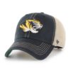 Missouri Tigers 47 Brand Trawler Black Clean Up Mesh Snapback Hat